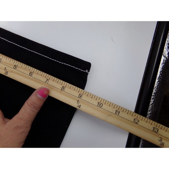 Women's Silver Dagger black distressed straight leg jeans Size 30X33 90's retro - Picture 12 of 12